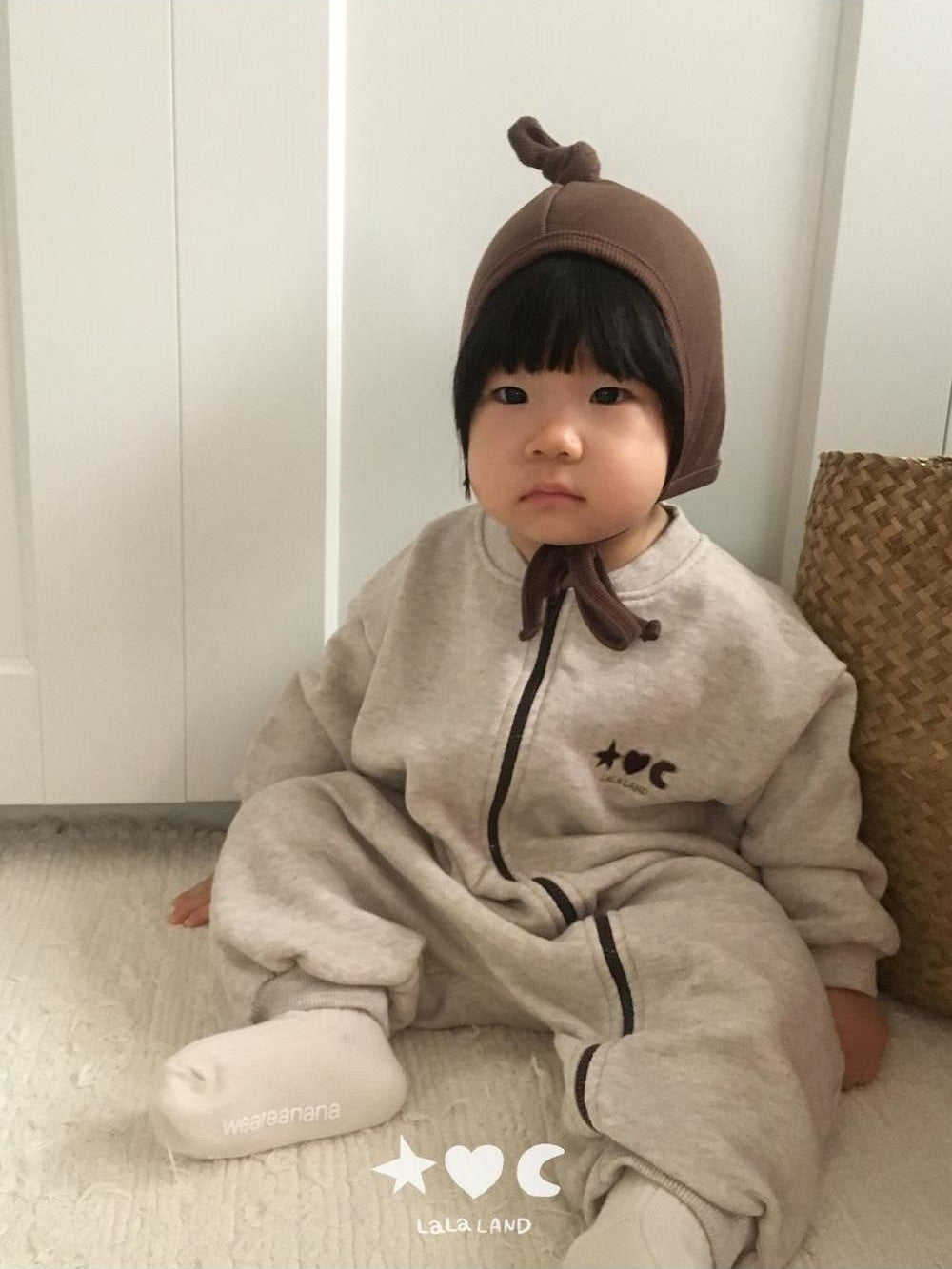 Baby Terry Zip-Up Bodysuit [LALALAND]（2026AW） 24
