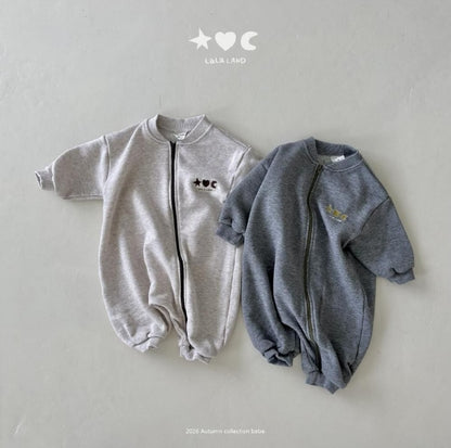 Baby Terry Zip-Up Bodysuit [LALALAND]（2026AW） 1