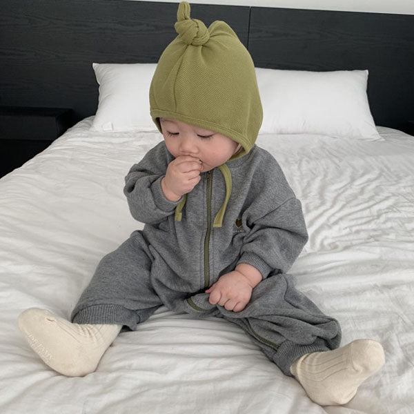 Baby Terry Zip-Up Bodysuit [LALALAND]（2026AW） 2