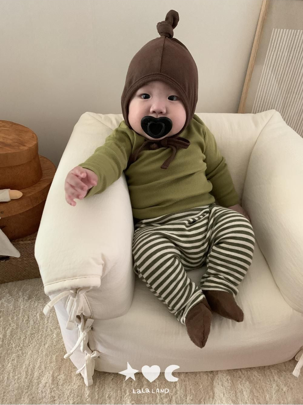 Baby Stripe Leggings [LALALAND]（2026AW） 12