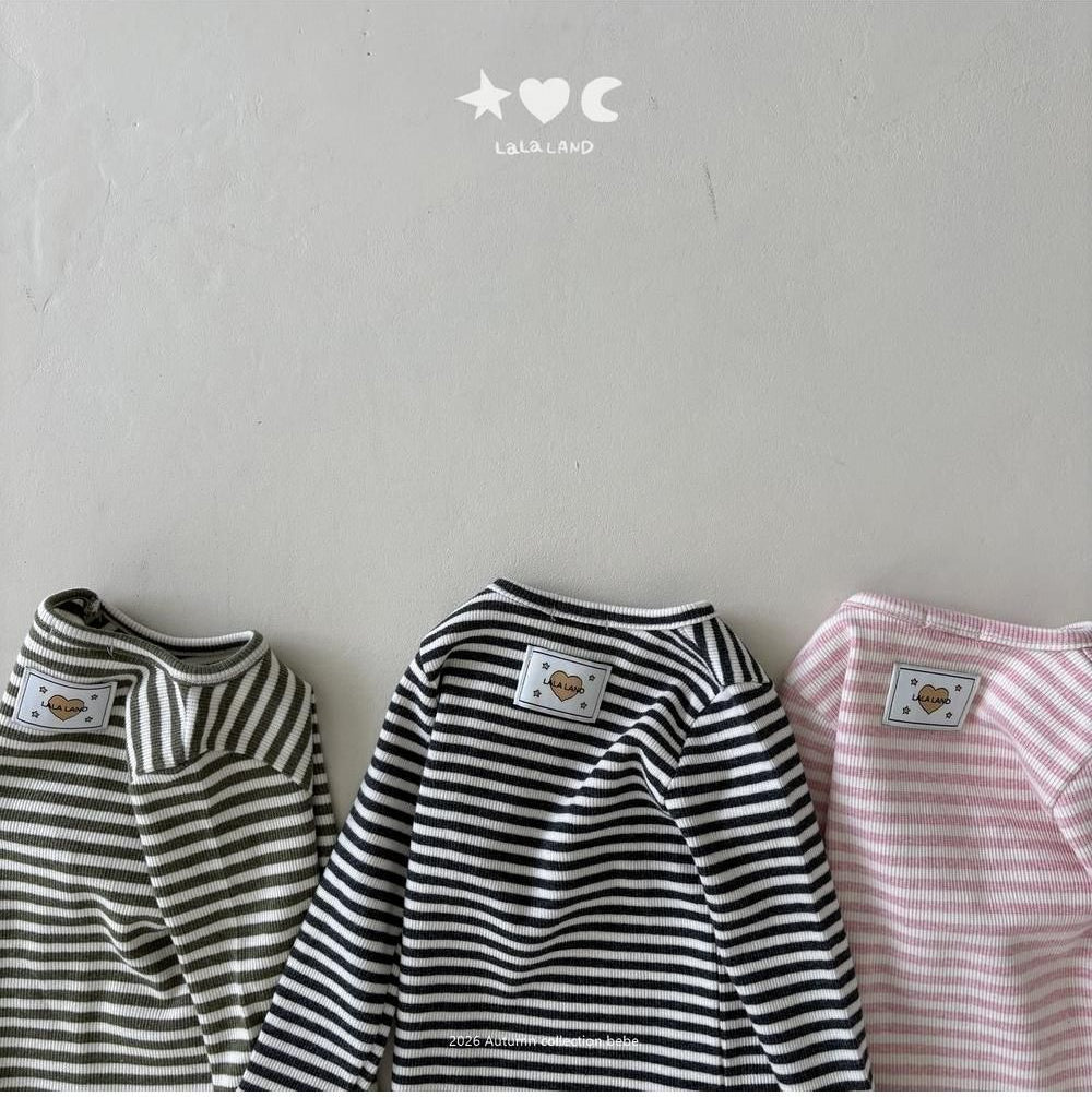 Baby Stripe Chewy Tee [LALALAND]（2026AW） 6