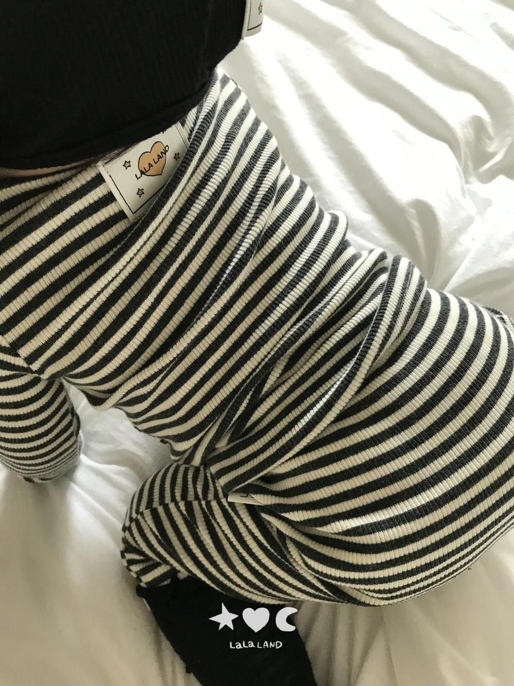 Baby Stripe Chewy Tee [LALALAND]（2026AW） 8