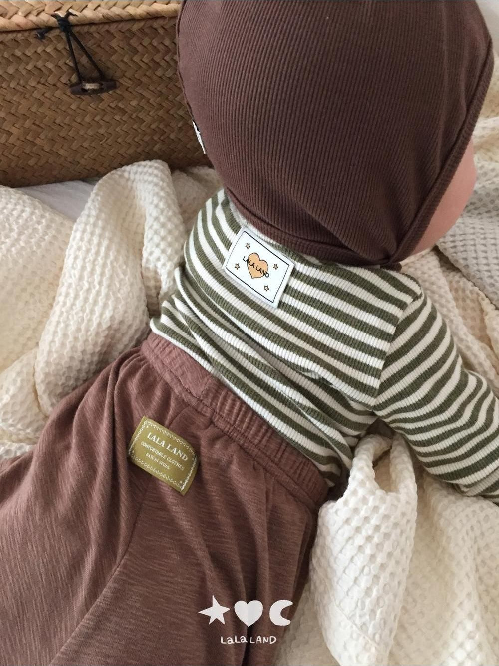 Baby Stripe Chewy Tee [LALALAND]（2026AW） 10