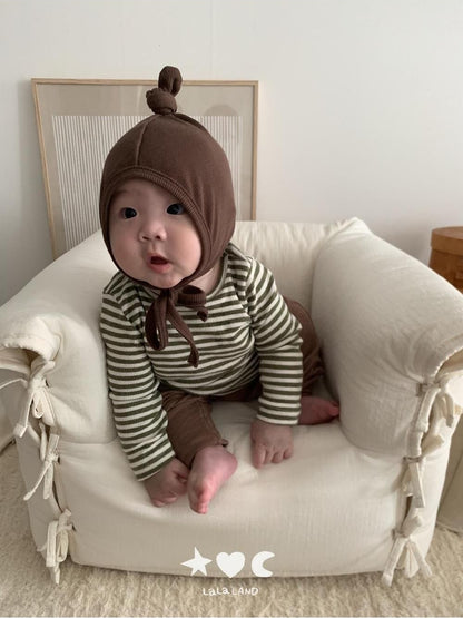 Baby Stripe Chewy Tee [LALALAND]（2026AW） 13