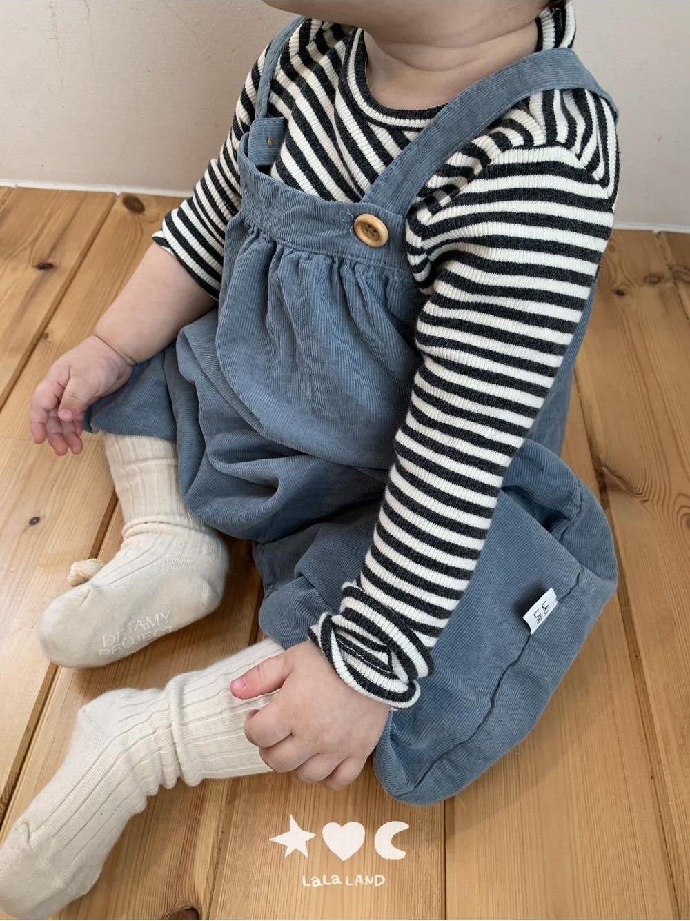 Baby Stripe Chewy Tee [LALALAND]（2026AW） 14