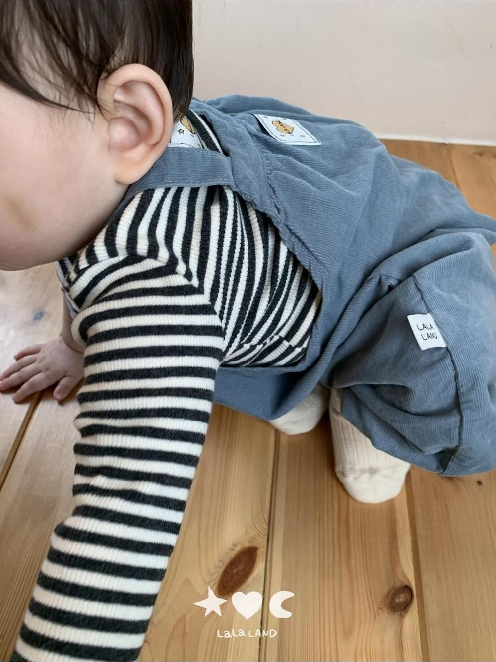 Baby Stripe Chewy Tee [LALALAND]（2026AW） 15