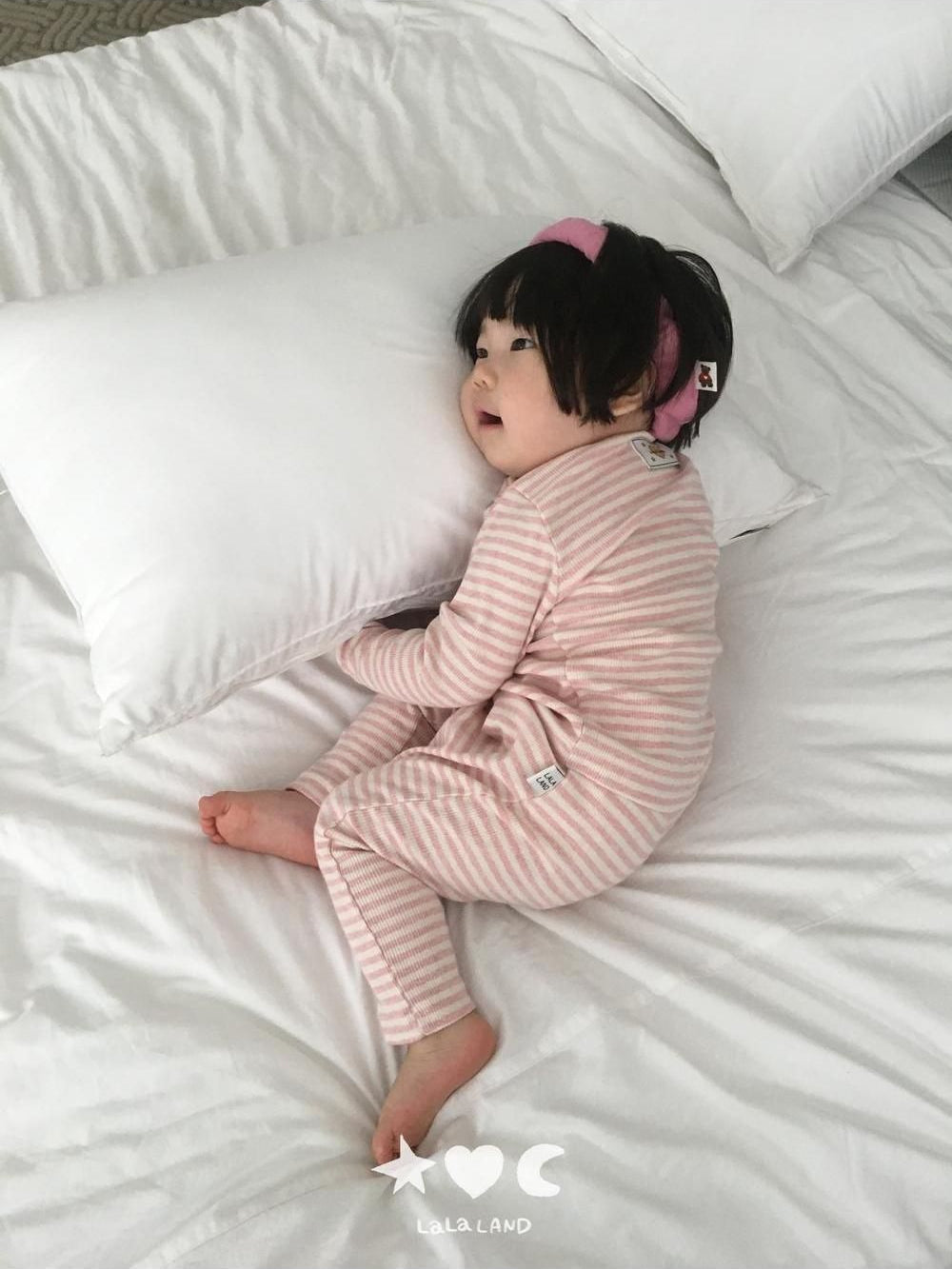 Baby Stripe Chewy Tee [LALALAND]（2026AW） 21