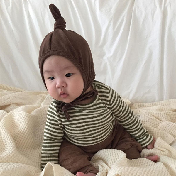 Baby Stripe Chewy Tee [LALALAND]（2026AW） 1
