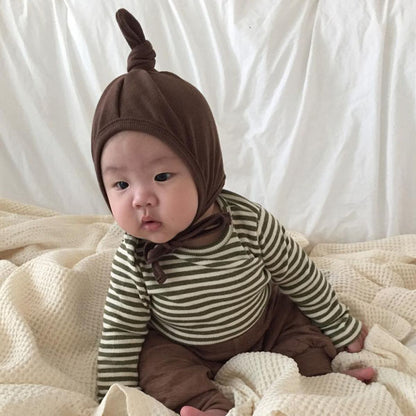 Baby Stripe Chewy Tee [LALALAND]（2026AW） 1