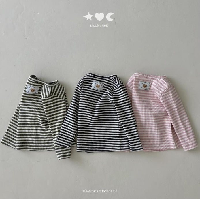 Baby Stripe Chewy Tee [LALALAND]（2026AW） 2