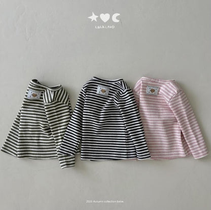 Baby Stripe Chewy Tee [LALALAND]（2026AW） 2