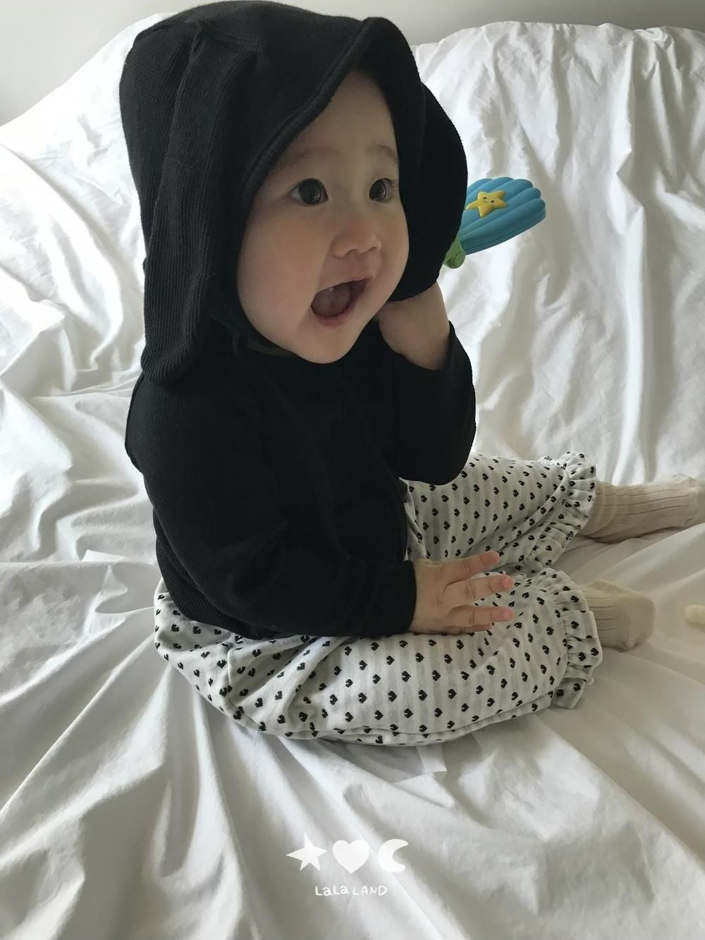 Baby Heart Dot Frill Pants [LALALAND]（2026AW） 20
