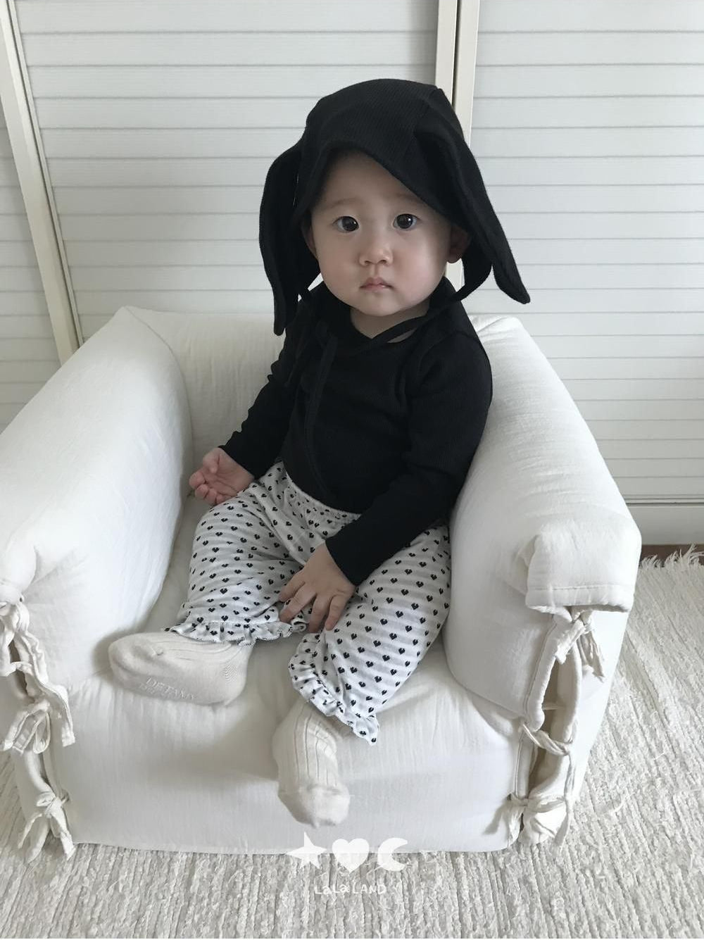 Baby Heart Dot Frill Pants [LALALAND]（2026AW） 21