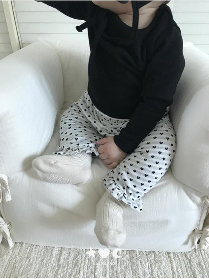 Baby Heart Dot Frill Pants [LALALAND]（2026AW） 23