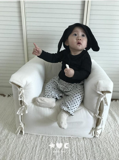 Baby Heart Dot Frill Pants [LALALAND]（2026AW） 24