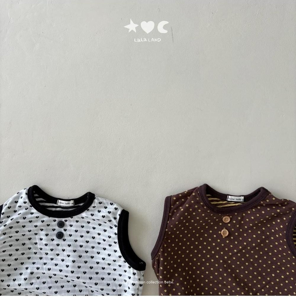 Baby Heart Dot Vest [LALALAND]（2026AW） 6