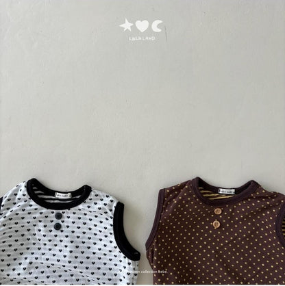 Baby Heart Dot Vest [LALALAND]（2026AW） 6