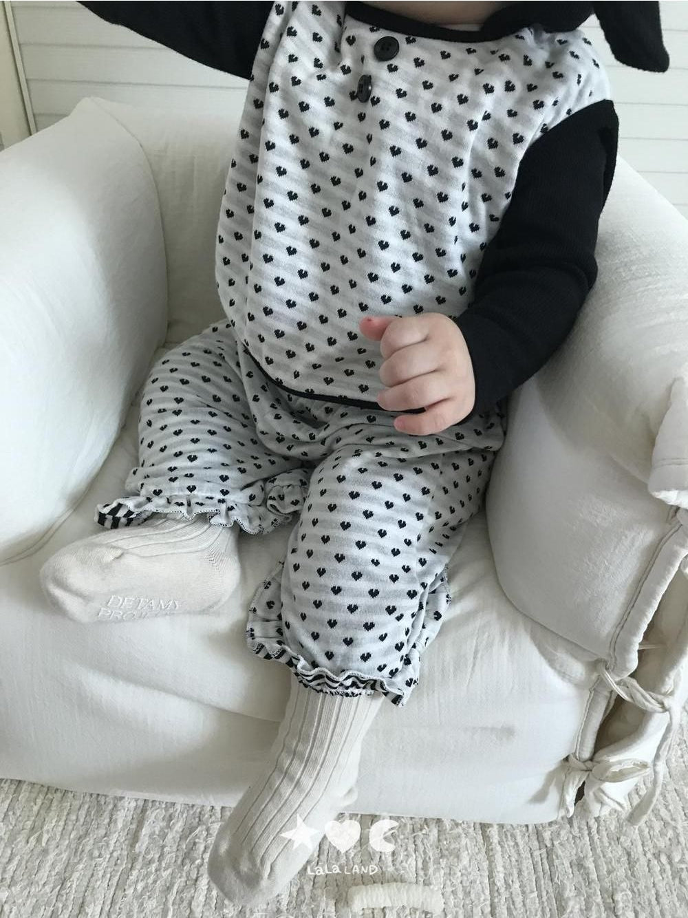 Baby Heart Dot Vest [LALALAND]（2026AW） 9