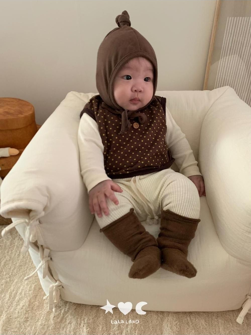Baby Heart Dot Vest [LALALAND]（2026AW） 11