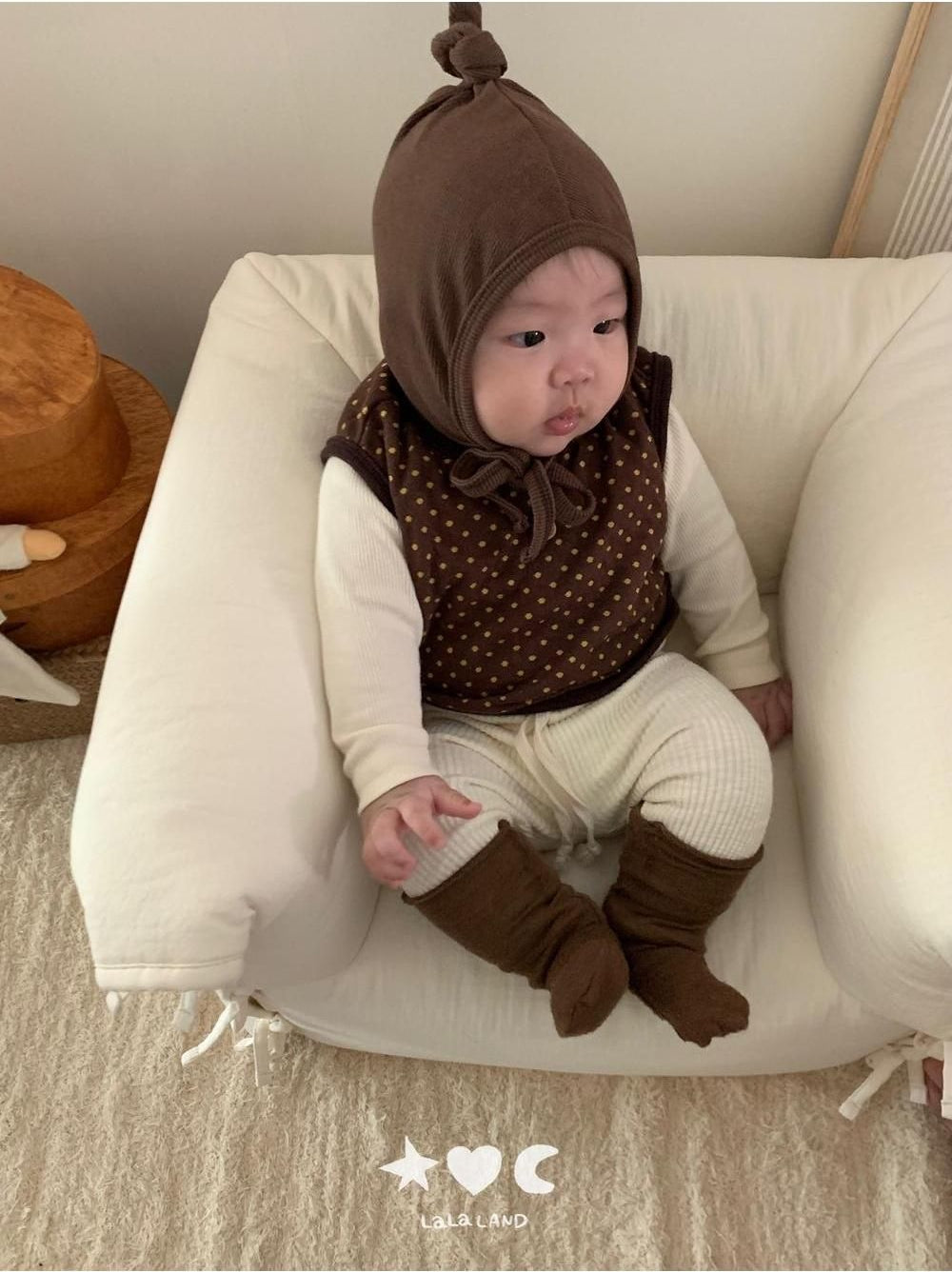 Baby Heart Dot Vest [LALALAND]（2026AW） 13