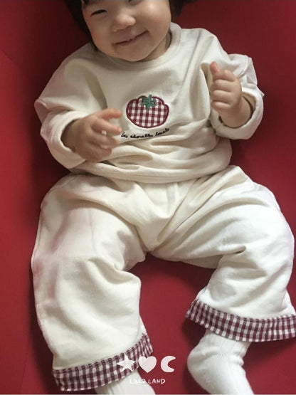 Baby Check Flare Pants [LALALAND]（2026AW） 18