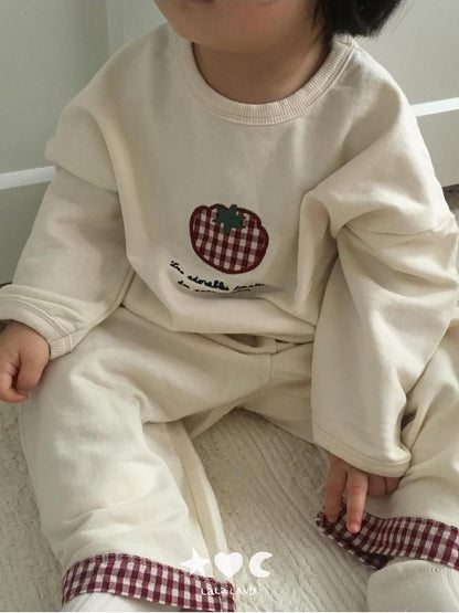 Baby Check Flare Pants [LALALAND]（2026AW） 20