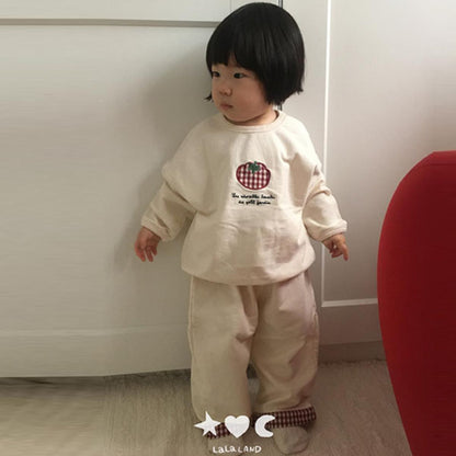 Baby Check Flare Pants [LALALAND]（2026AW） 2