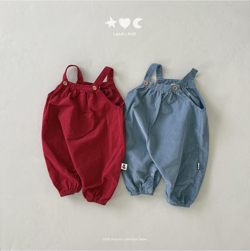 Baby Butter Suspender Overalls [LALALAND]（2026AW） 5