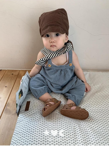 Baby Butter Suspender Overalls [LALALAND]（2026AW） 15