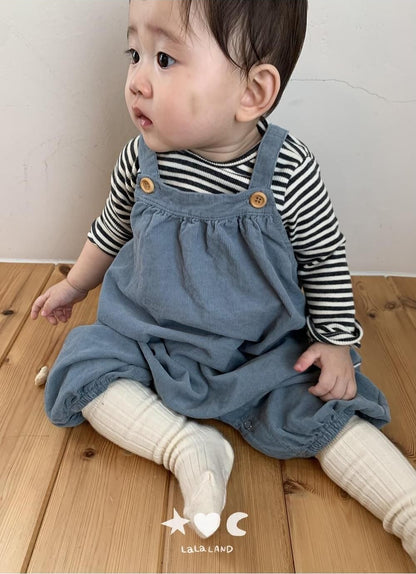 Baby Butter Suspender Overalls [LALALAND]（2026AW） 20