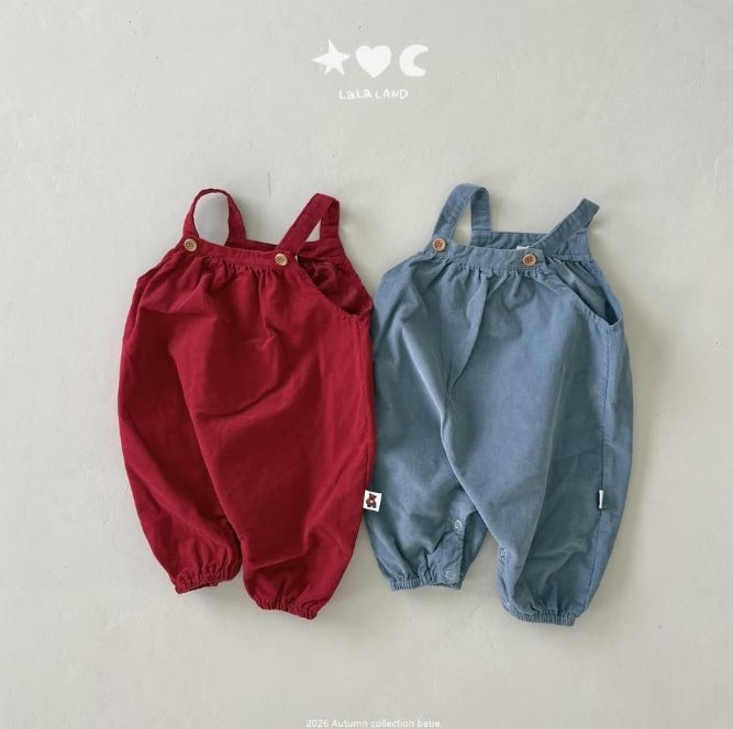 Baby Butter Suspender Overalls [LALALAND]（2026AW） 2