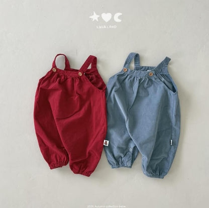 Baby Butter Suspender Overalls [LALALAND]（2026AW） 2