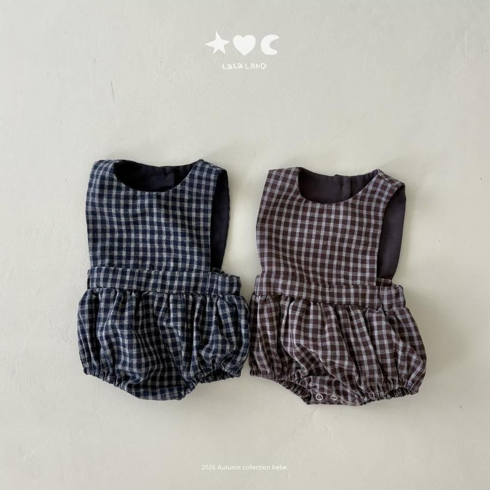 Baby Check Romper [LALALAND]（2026AW） 5
