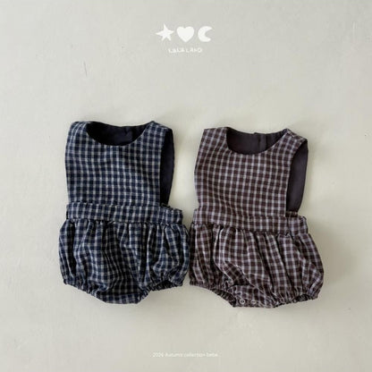 Baby Check Romper [LALALAND]（2026AW） 5
