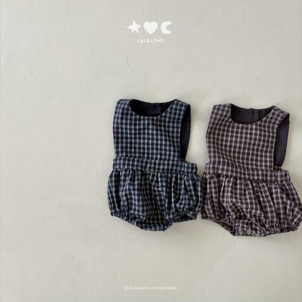 Baby Check Romper [LALALAND]（2026AW） 6
