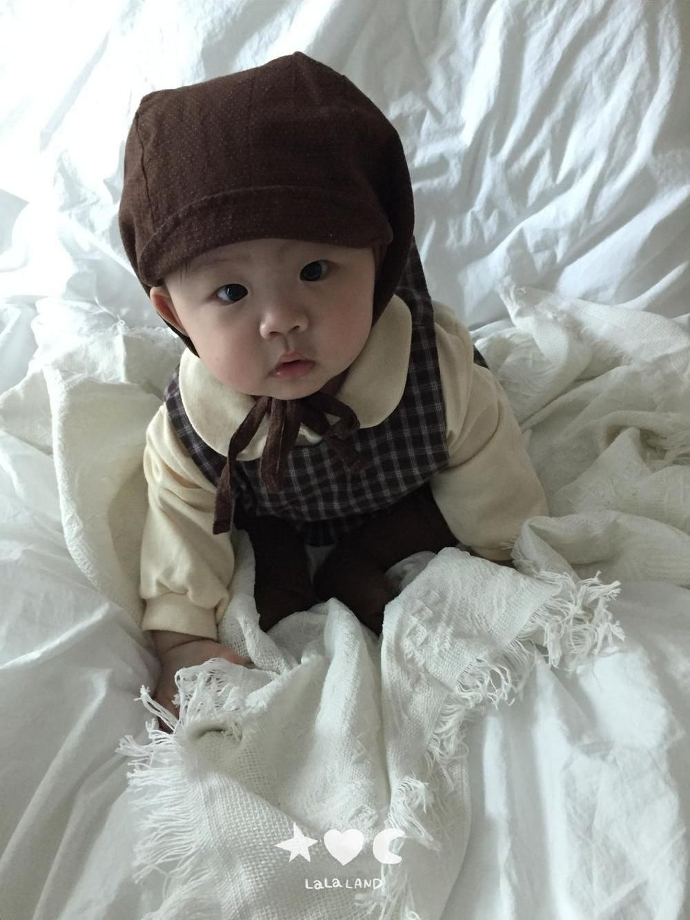 Baby Check Romper [LALALAND]（2026AW） 9