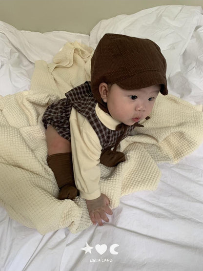 Baby Check Romper [LALALAND]（2026AW） 14