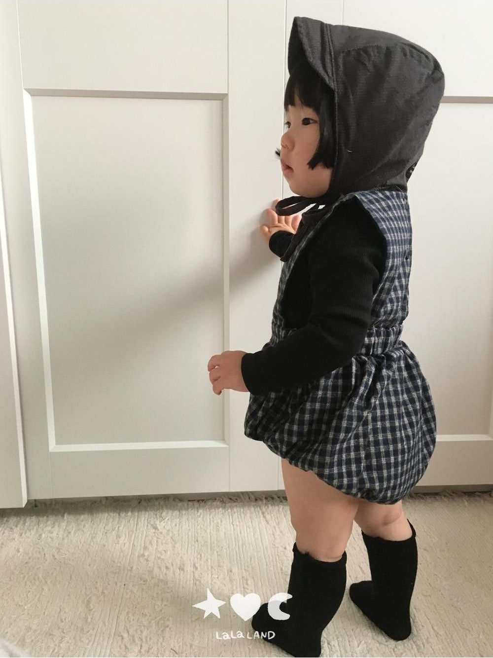 Baby Check Romper [LALALAND]（2026AW） 18