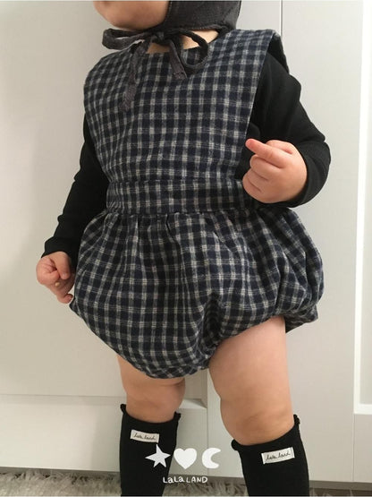 Baby Check Romper [LALALAND]（2026AW） 23
