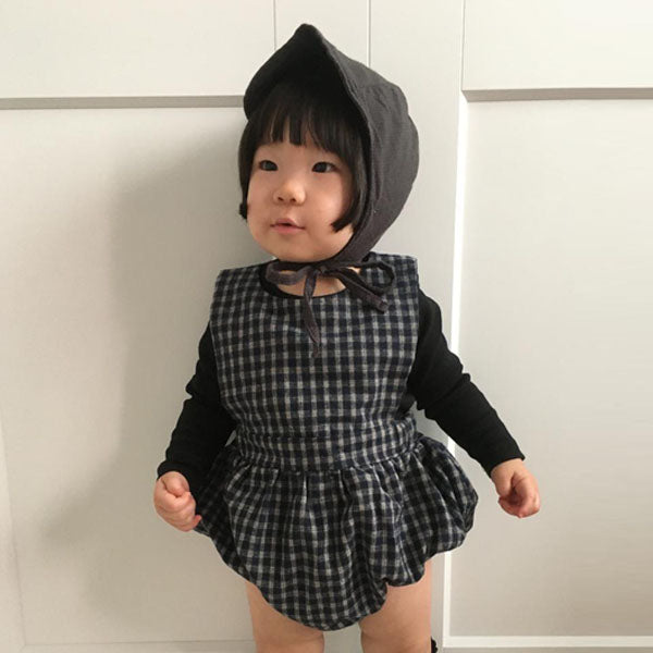 Baby Check Romper [LALALAND]（2026AW） 1