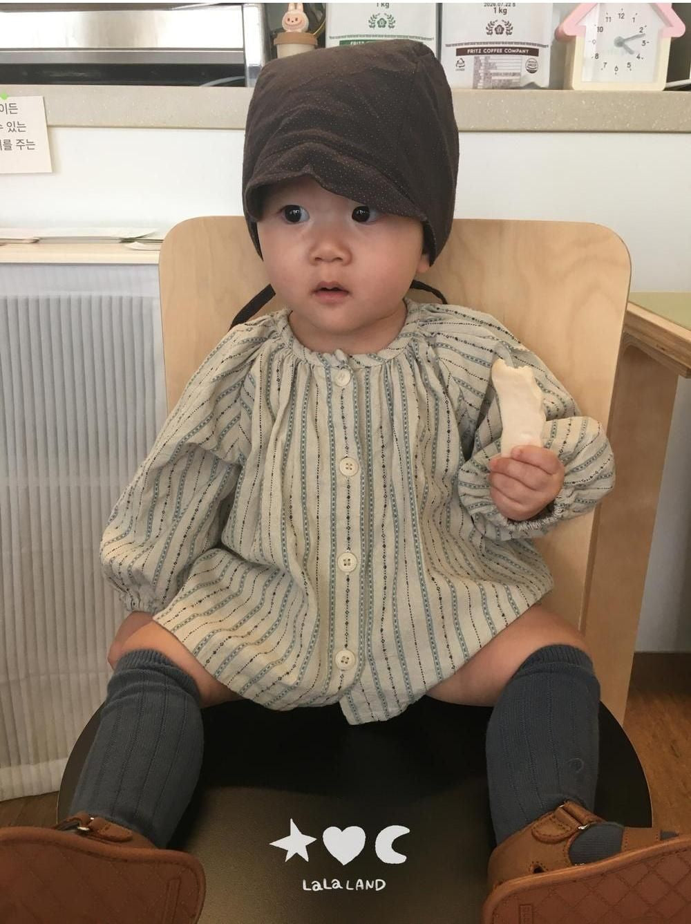 Baby Co & Cookie Bonnet [LALALAND]（2026AW） 24