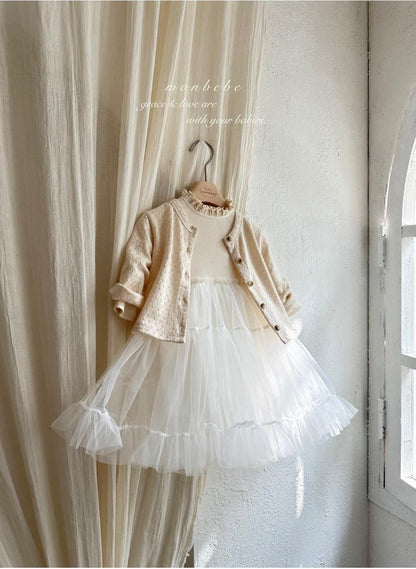 Ribbed Shasha Dress [monbebe]（2026AW） 5