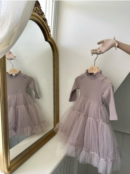 Ribbed Shasha Dress [monbebe]（2026AW） 7