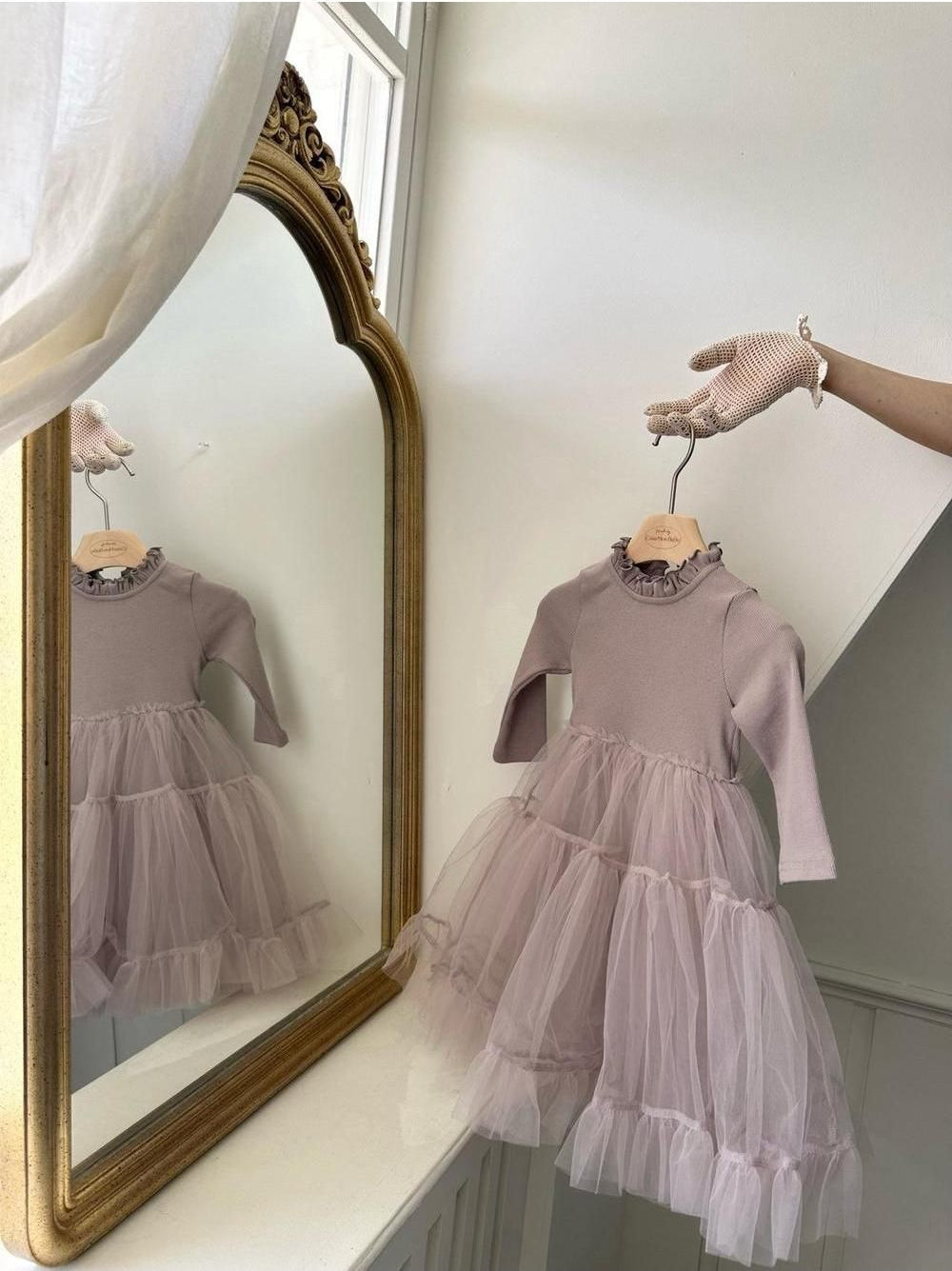 Ribbed Shasha Dress [monbebe]（2026AW） 9