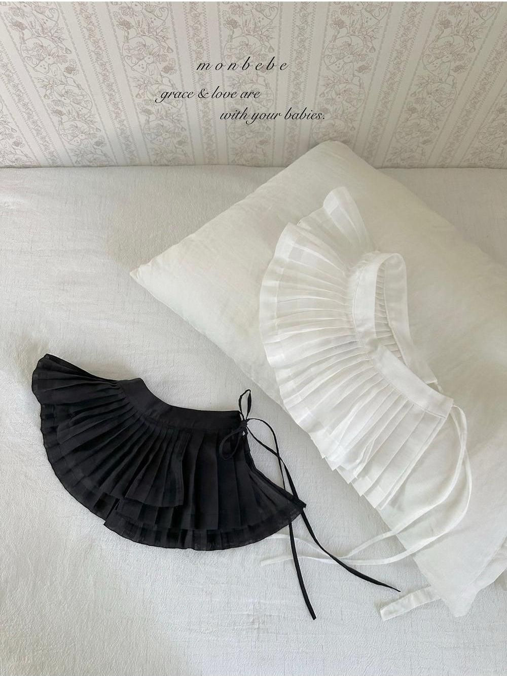 Layered Pleat Apron [monbebe]（2026AW） 7
