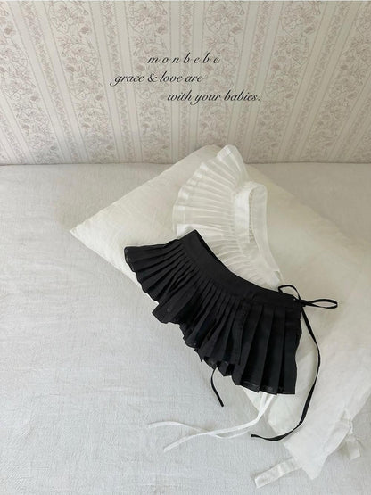 Layered Pleat Apron [monbebe]（2026AW） 19