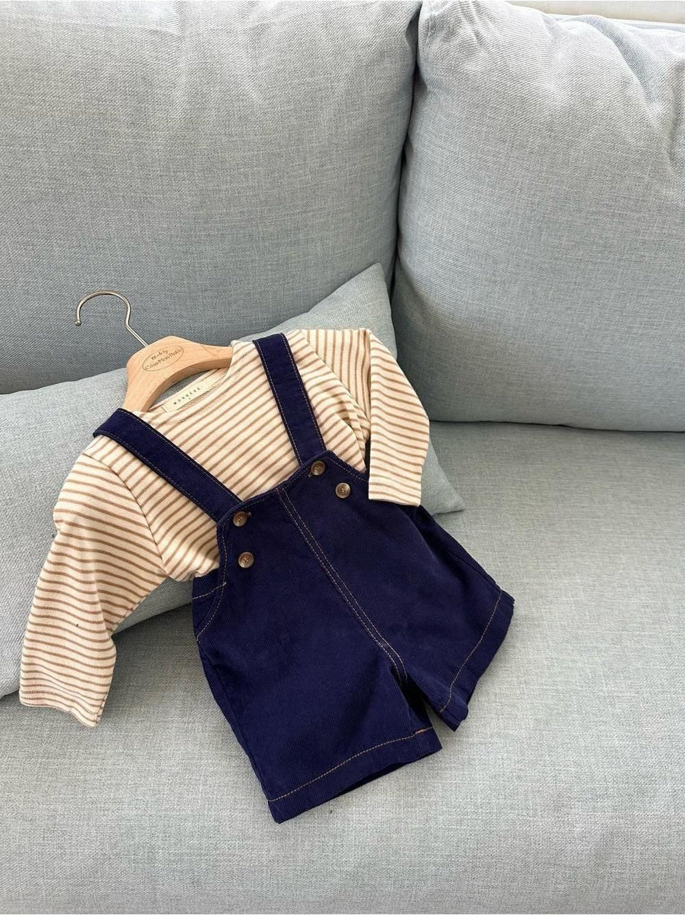 Royal Corduroy Suspender Pants [monbebe]（2026AW） 14