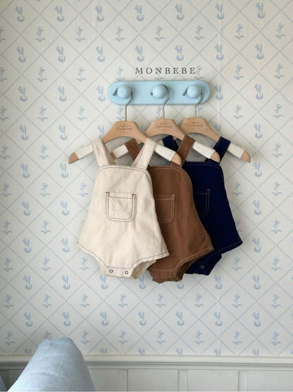 Royal Corduroy Baby Bodysuit [monbebe]（2026AW） 2