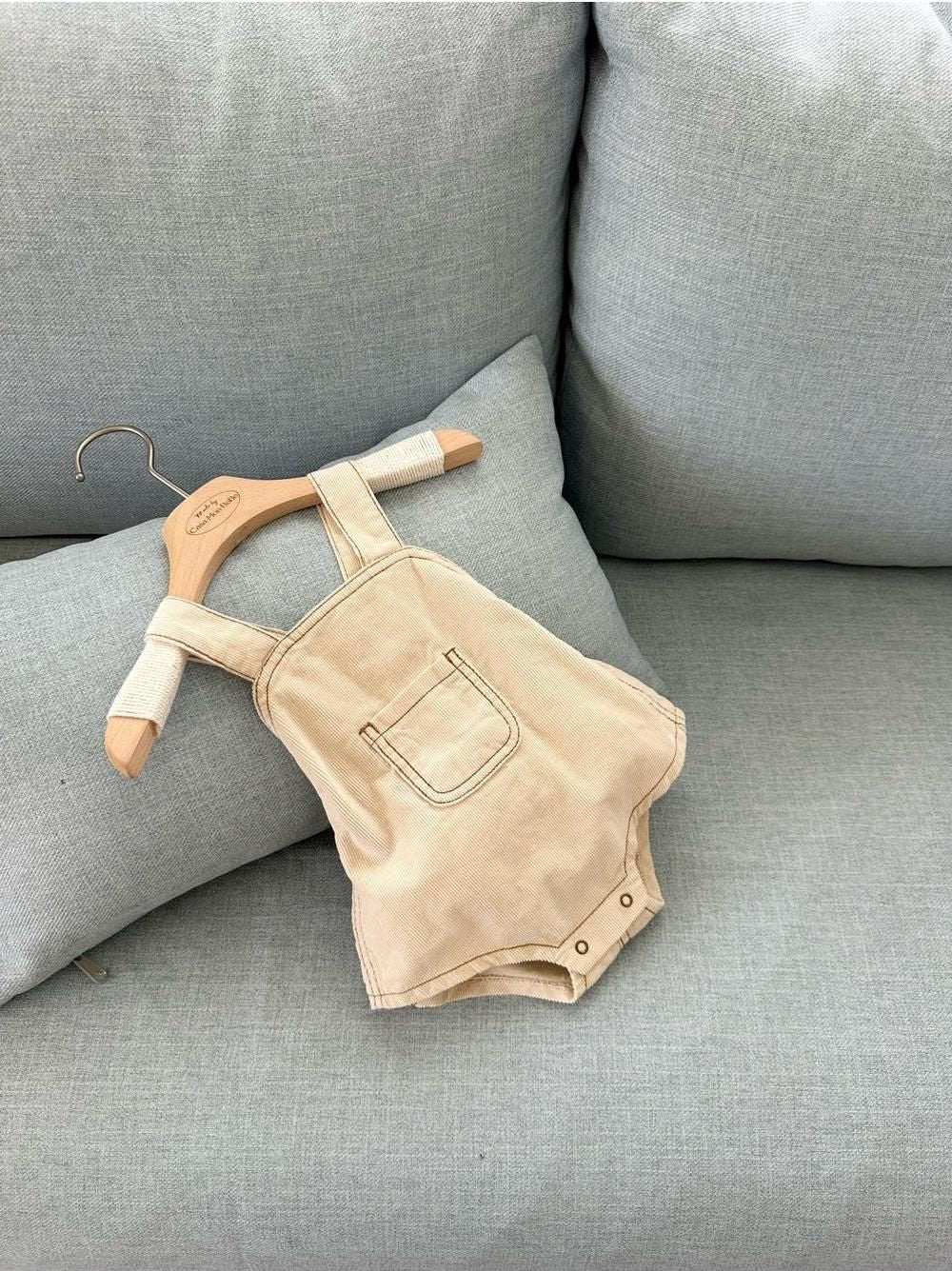 Royal Corduroy Baby Bodysuit [monbebe]（2026AW） 4