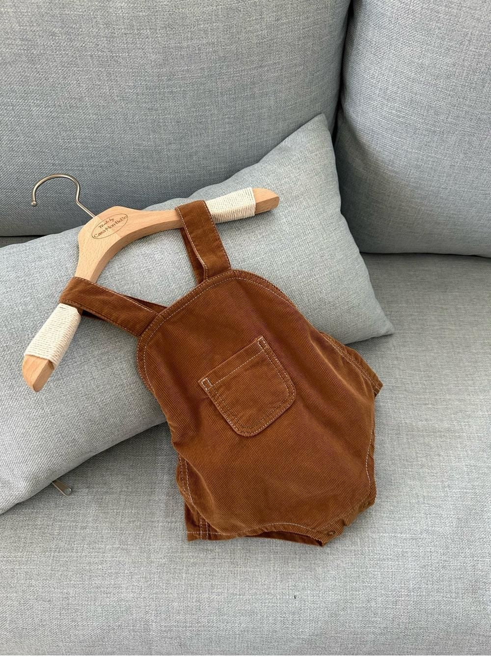 Royal Corduroy Baby Bodysuit [monbebe]（2026AW） 6